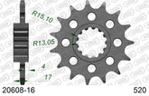 Pignone AFAM 20608-16 passo 520 HONDA CBR 1000 RR FIREBLADE 2004  -2016